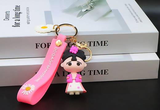 漢服公主鑰匙扣掛件定制