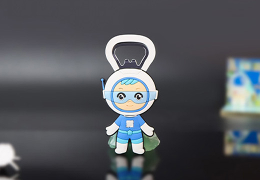 創(chuàng)意硅膠開瓶器冰箱貼定制