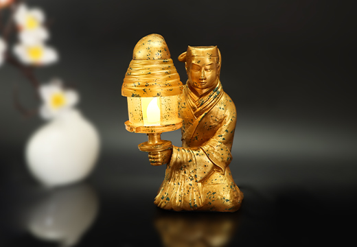 長信宮燈發(fā)光擺件定制