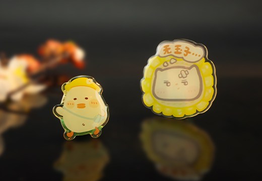 創(chuàng)意卡通亞克力徽章定制