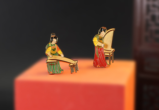 律動遺音系列金屬徽章定制