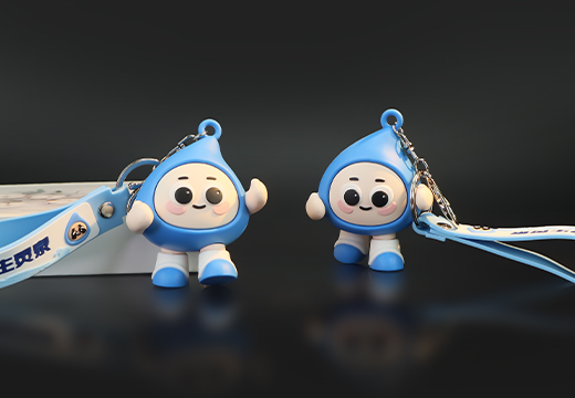 企業(yè)軟膠鑰匙扣定制