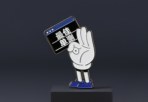 創(chuàng)意卡通金屬徽章定制