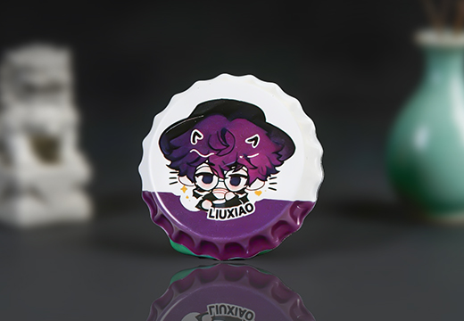 啤酒蓋子馬口鐵徽章定制